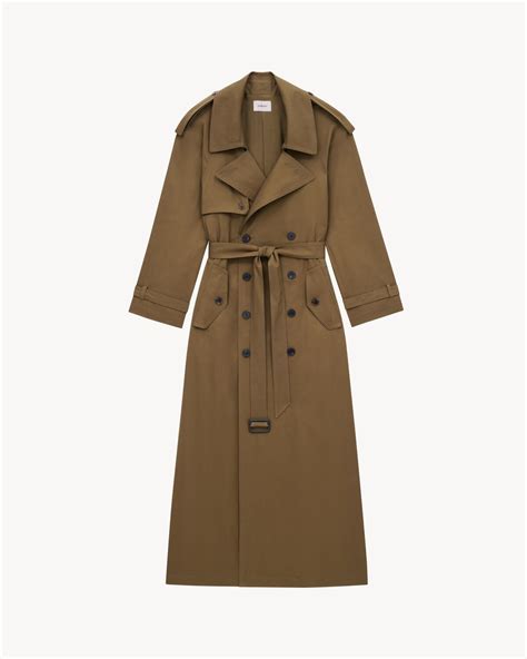 ysl trench coat
